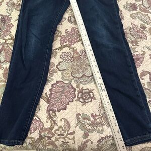 Anthropologie Deep Blue Skinny Jeans
